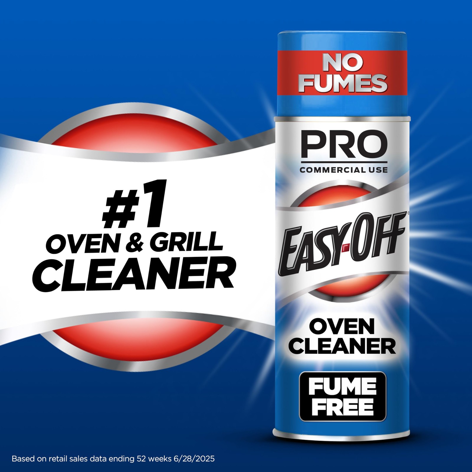 EASY-OFF Pro Fume Free Oven Cleaner, 24 oz., 2 Count Total 48 Oz