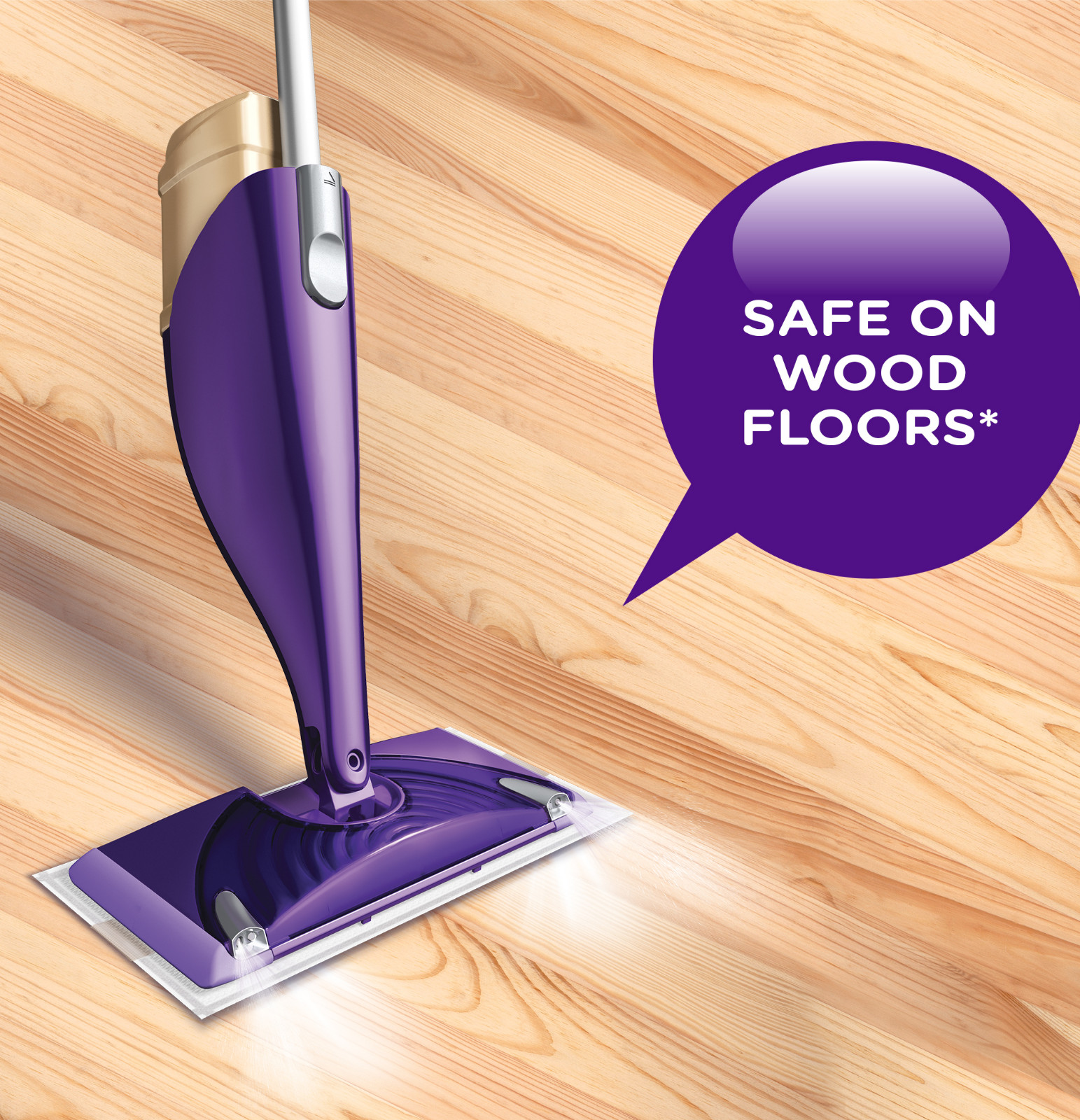 Swiffer WetJet Wood Floor Cleaner Quickdry Formula 1.25 L NEW