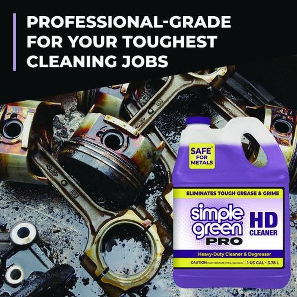Simple Green 13421 Pro HD 1 gal Bottle Heavy-Duty Cleaner – Unscented (4/CT) New