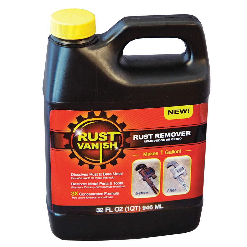 RUST VANISH 6005-032 Rust Remover,32 oz,Jug 49EW27