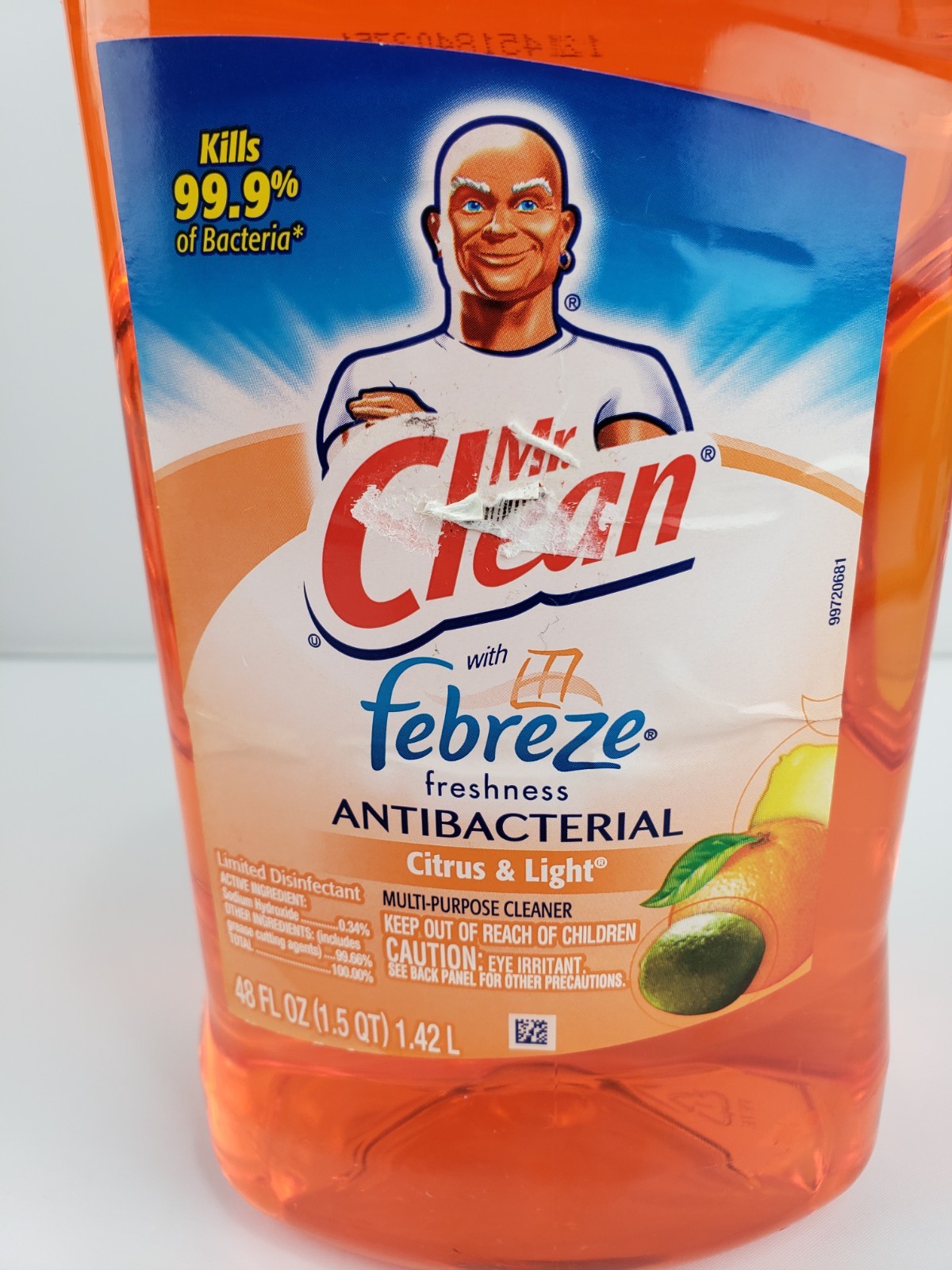 Mr. Clean Febreze CITRUS & LIGHT Multi-Surface Cleaner 48oz Discontinued