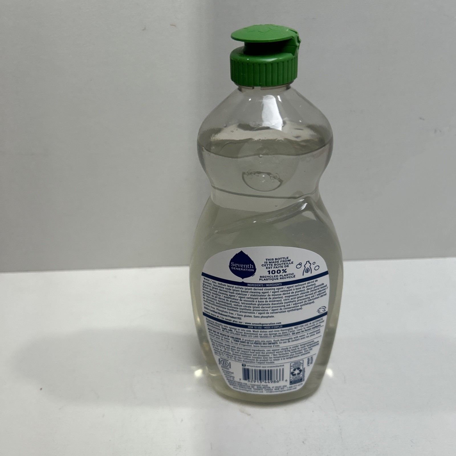 Dish Liquid, Free & Clear, 19 fl oz (561 ml)