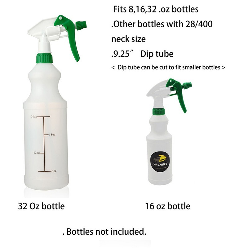 24 Pcs Heavy Duty Chemical Resistant Trigger Sprayer Spray Bottle Nozzle Head