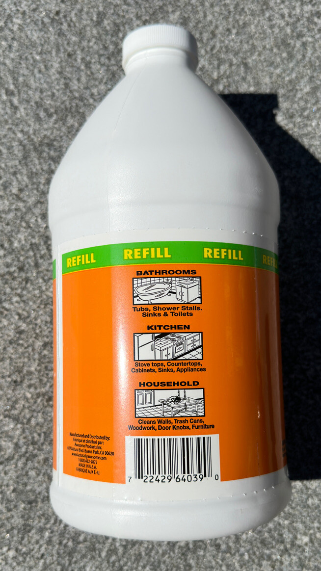 LA’s Totally Awesome Cleaner/Degreaser 64oz – 2 Pack