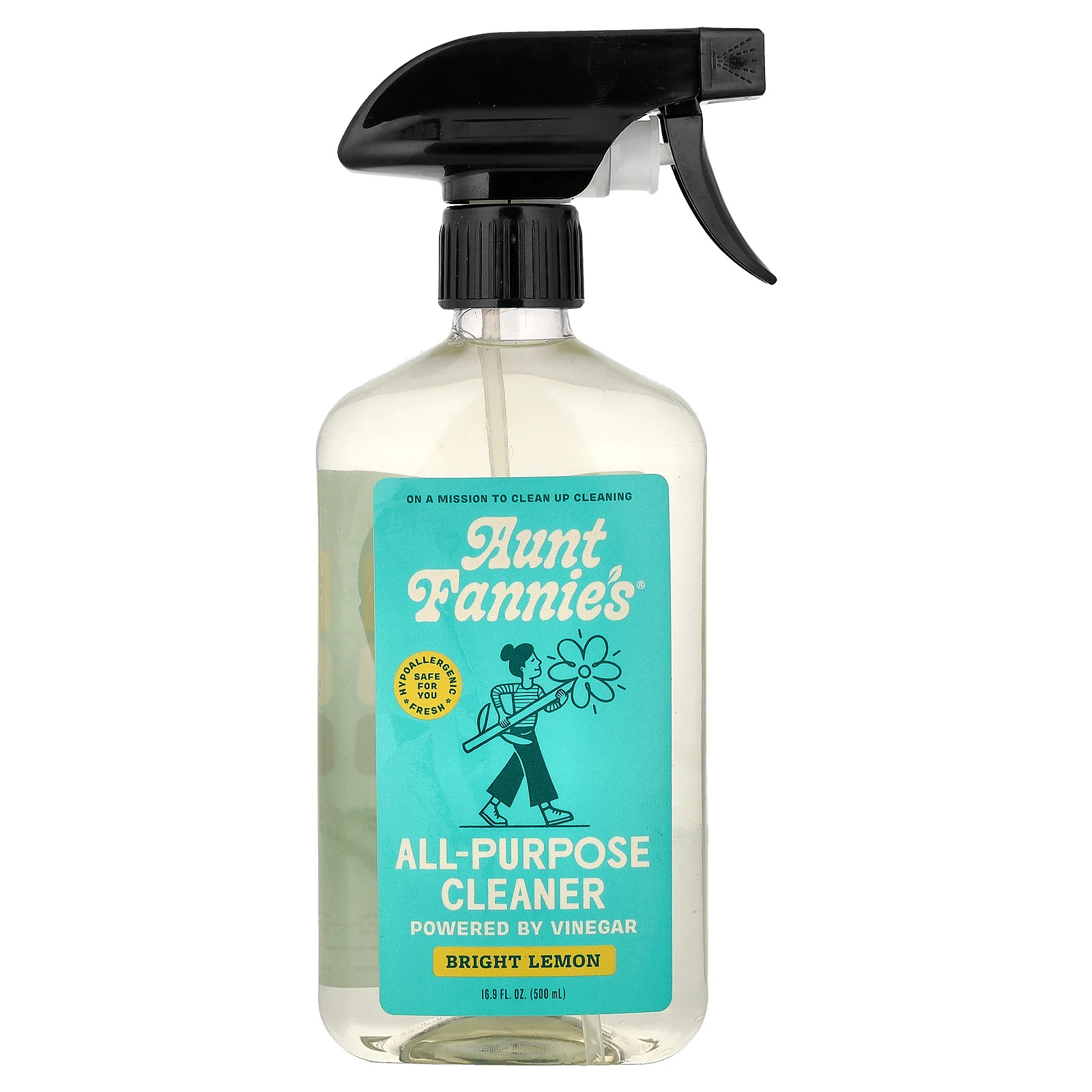 All-Purpose Cleaner, Bright Lemon, 16.9 fl oz (500 ml)