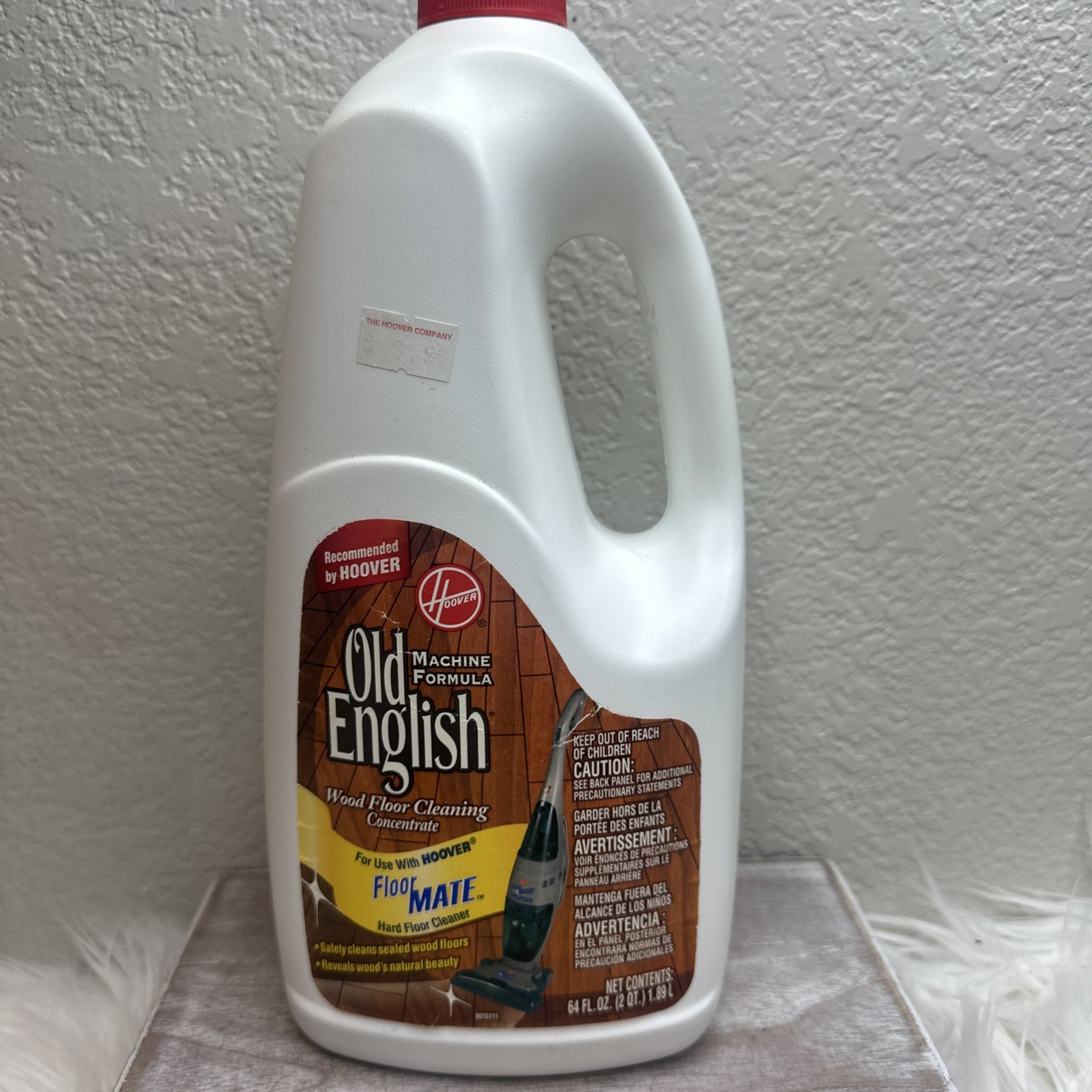 Hoover Old English Floormate Machine Formula Wood Floor Cleaner 64oz DISCONTINUE
