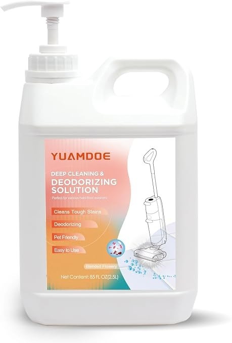 Floor Cleaner 85 Fl Oz Liquid for Tineco Floor One iFloor Series Deep Cleaning