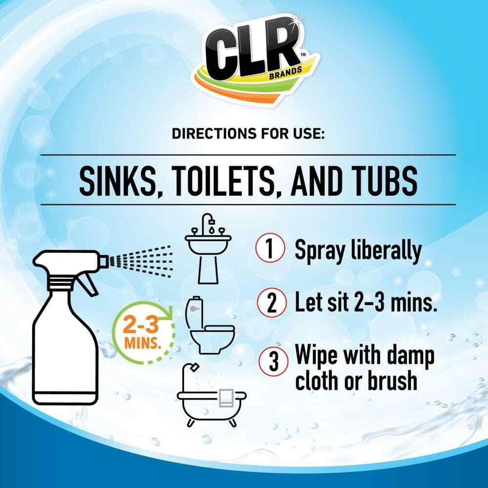 Bathroom CLEANER Spray Lime Soap Scum Remover 26oz 2 Pack