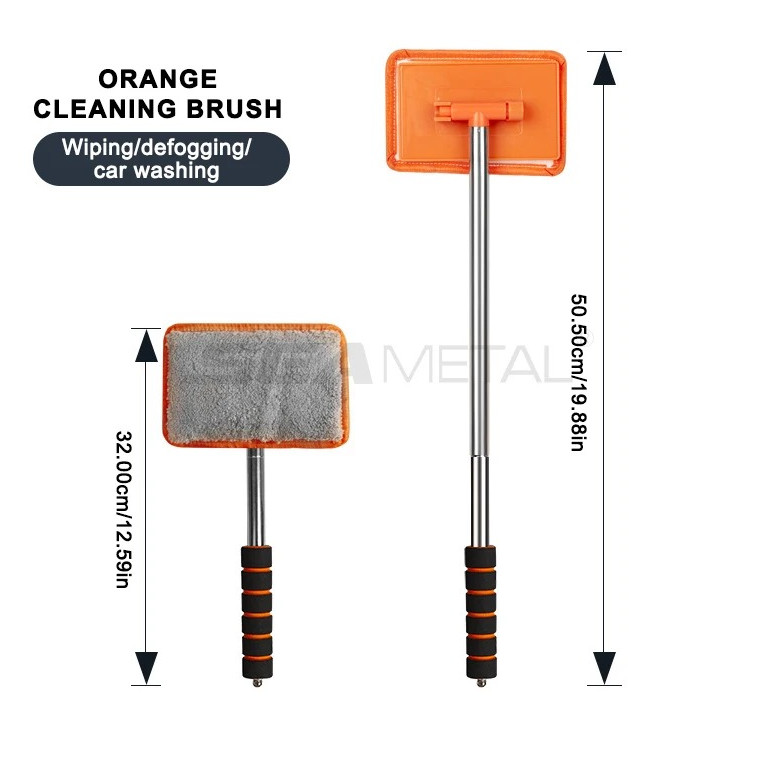 1pc Car Windshield Defogging Brush Telescopic Glass Cleaner Dust Remover – NEW