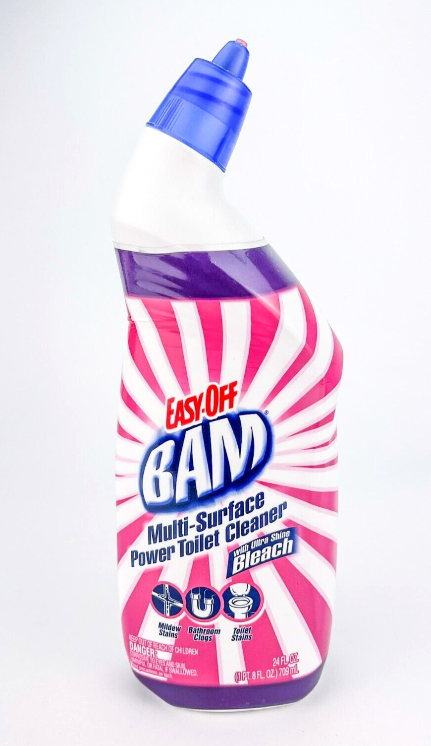 Easy Off Bam Power Stain Drain Cleaner Grime And Lime Remover 24oz Multi Surface