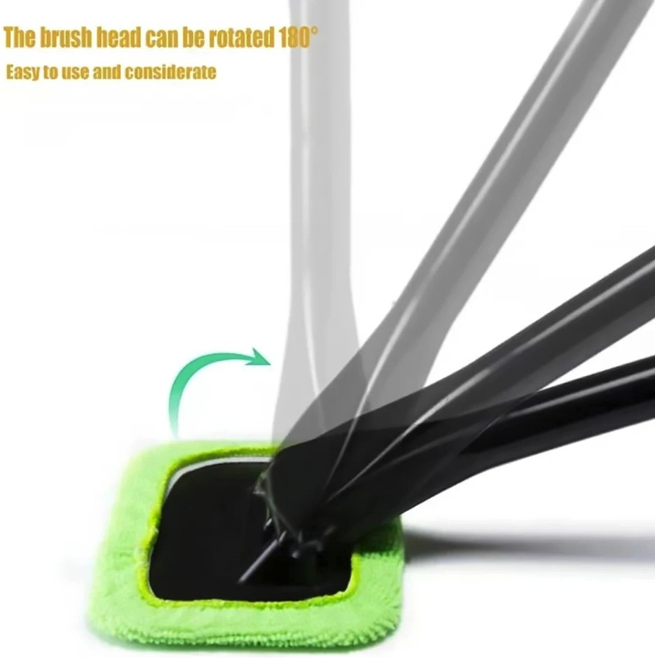 1pc Car Window Cleaner Brush Windshield Interior Cleaning Tool – NEW