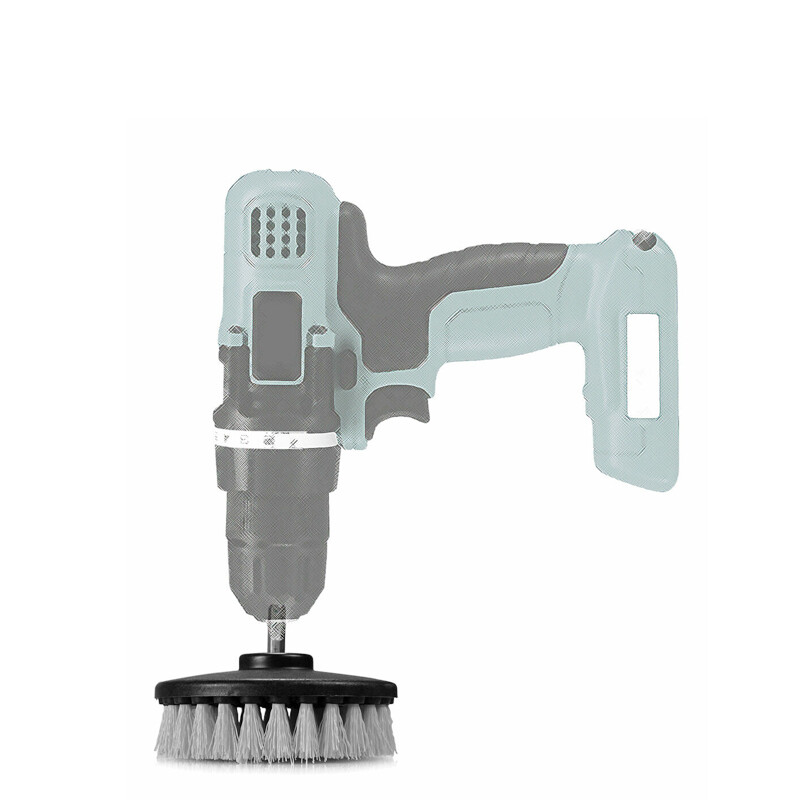 Drill Brush Soft Bristle Use w/Power Drill Upholstery Cleaning