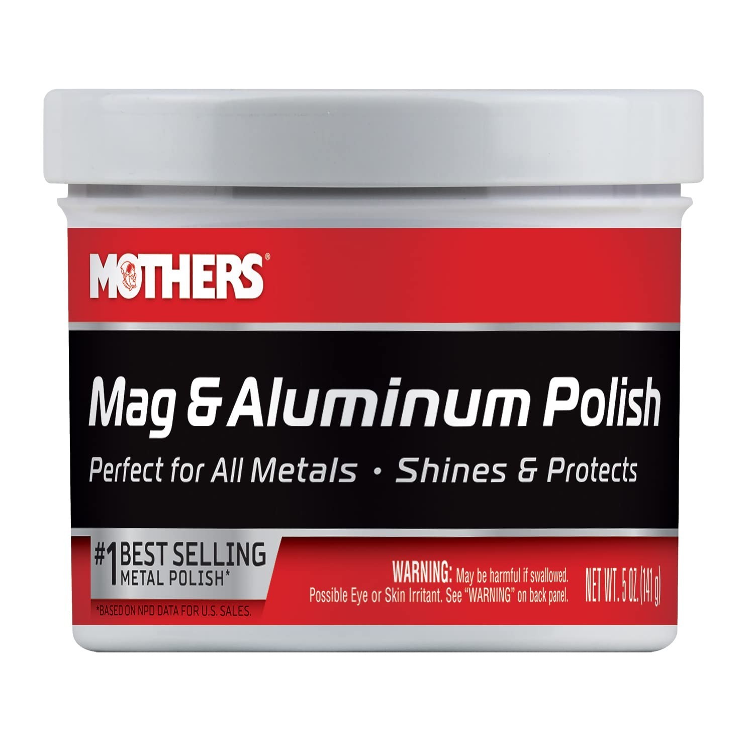 Mothers Mag and Aluminum Polish Paste For All Metals 5 fl oz – Brilliant Shine