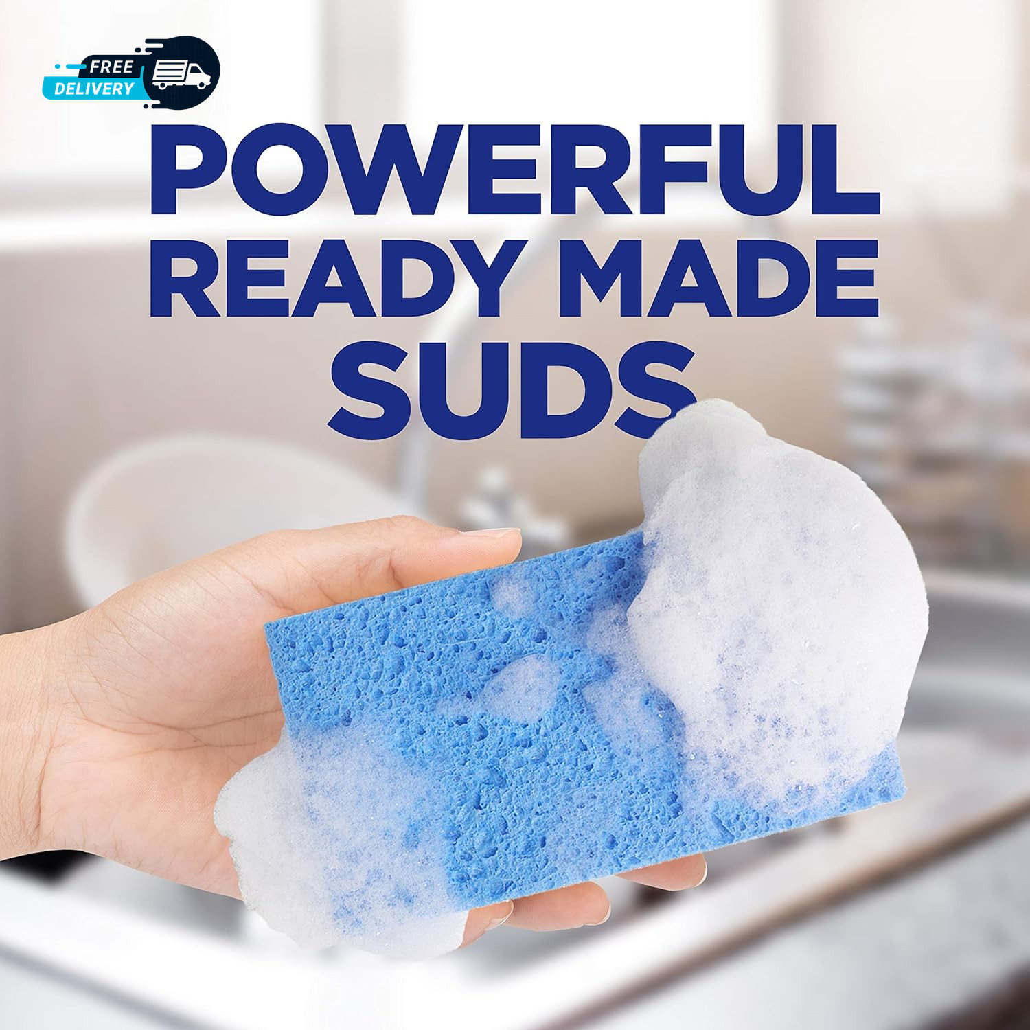 Ultra Platinum Foam Dishwashing Foam Fresh Rapids Scent 10.1 Fl Oz Packaging
