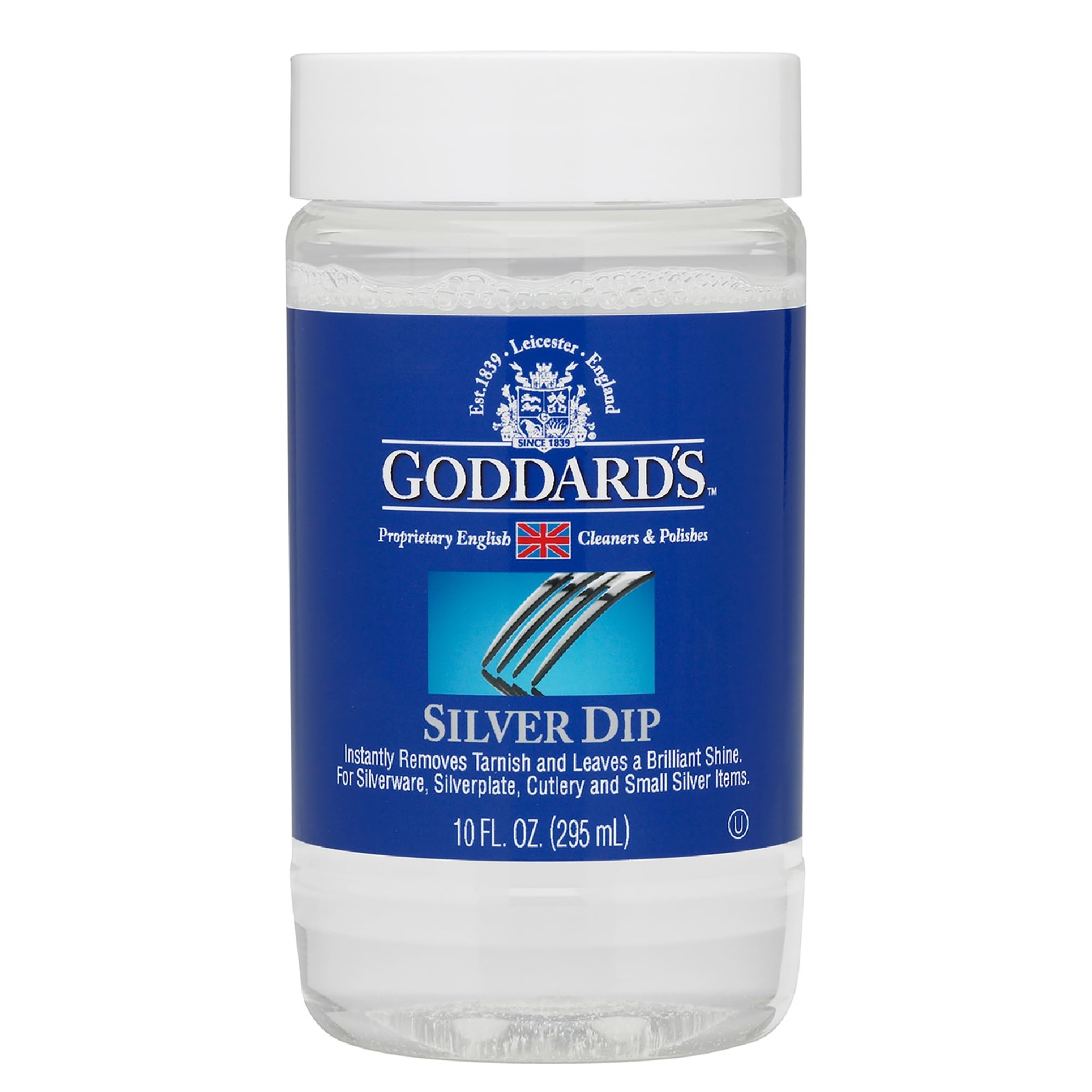 Silver Jewelry Cleaner Dip Tarnish Remover Solution For Intricate Filigree 10 oz