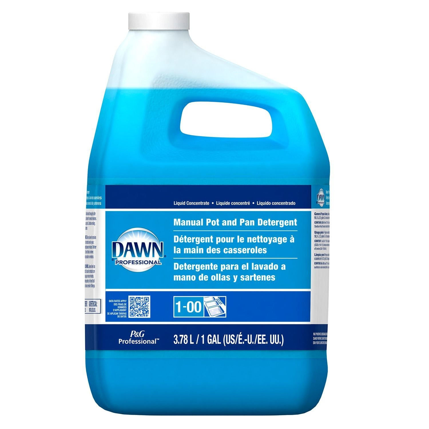 Dawn Professional Pot and Pan Detergent Regular Scent 1 Gallon 128Oz