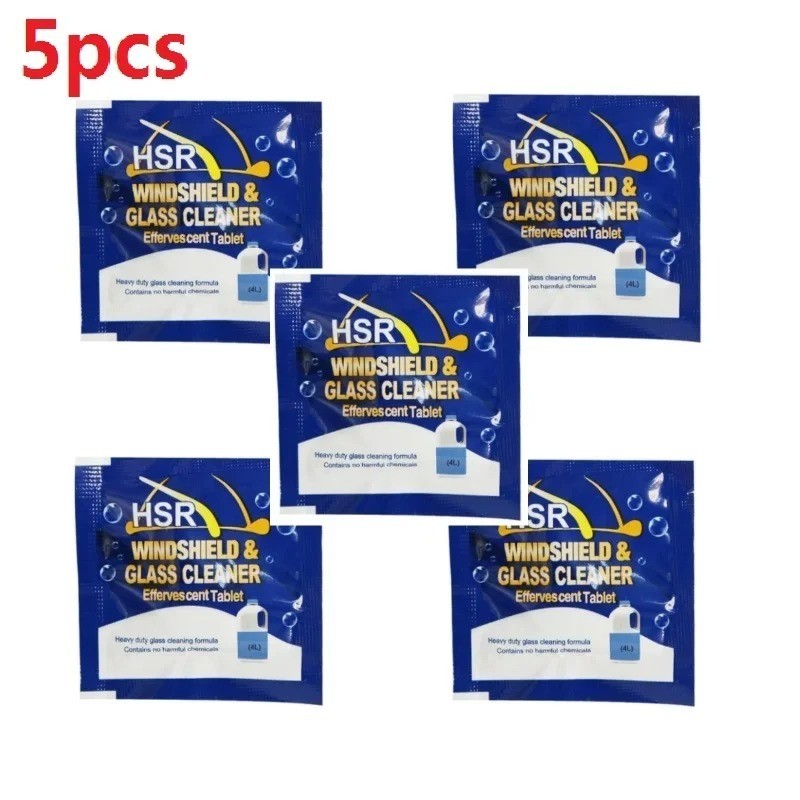 100 Car Winter Windshield Washer Wiper Fluid Concentrated Tablets Glass Cleaner*