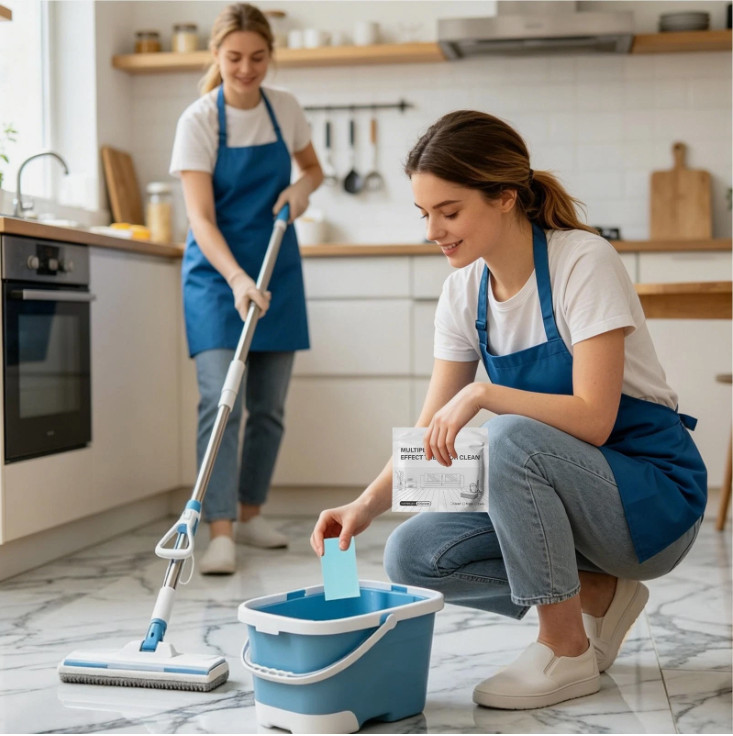 Multiple Effect The Floor Clean, 100 Piece Floor Cleaning Tablets Multi-Surface