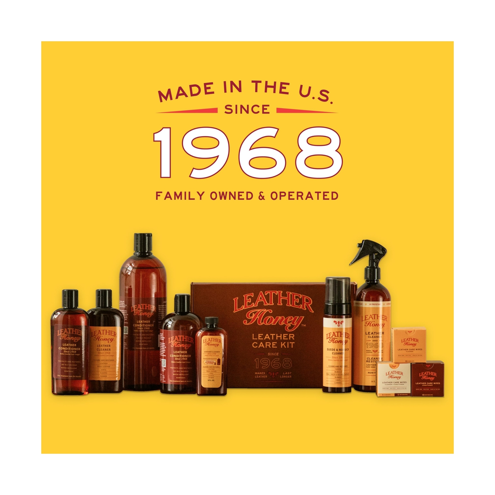 Leather Honey Leather Conditioner, Non-Toxic & Made in the USA Since 1968. Pr…