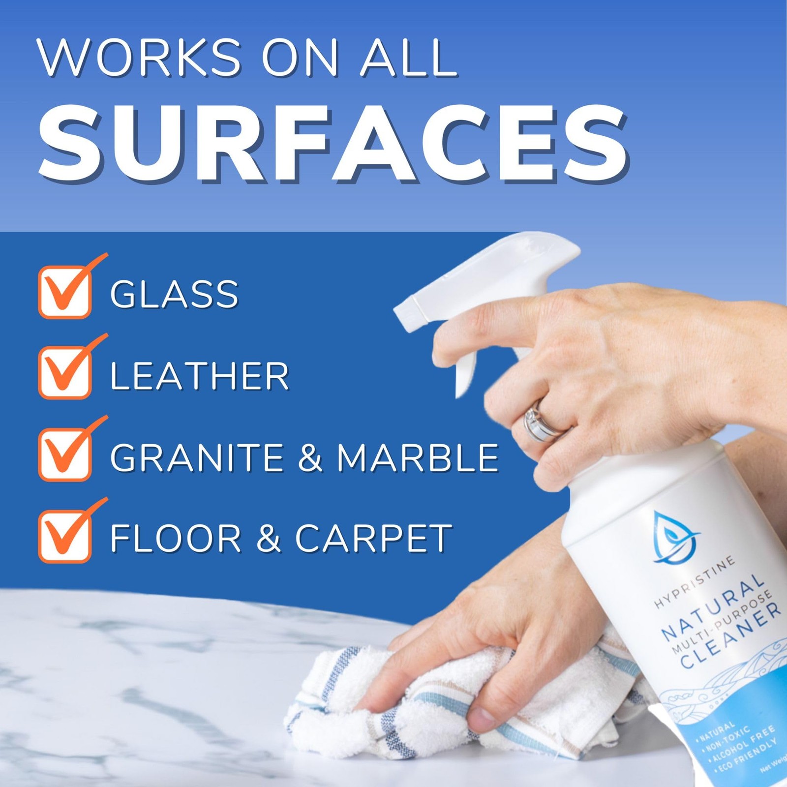 PURE Hypochlorous Acid Spray, Multi-Purpose Cleaner, Superior Shelf Life, 0% …