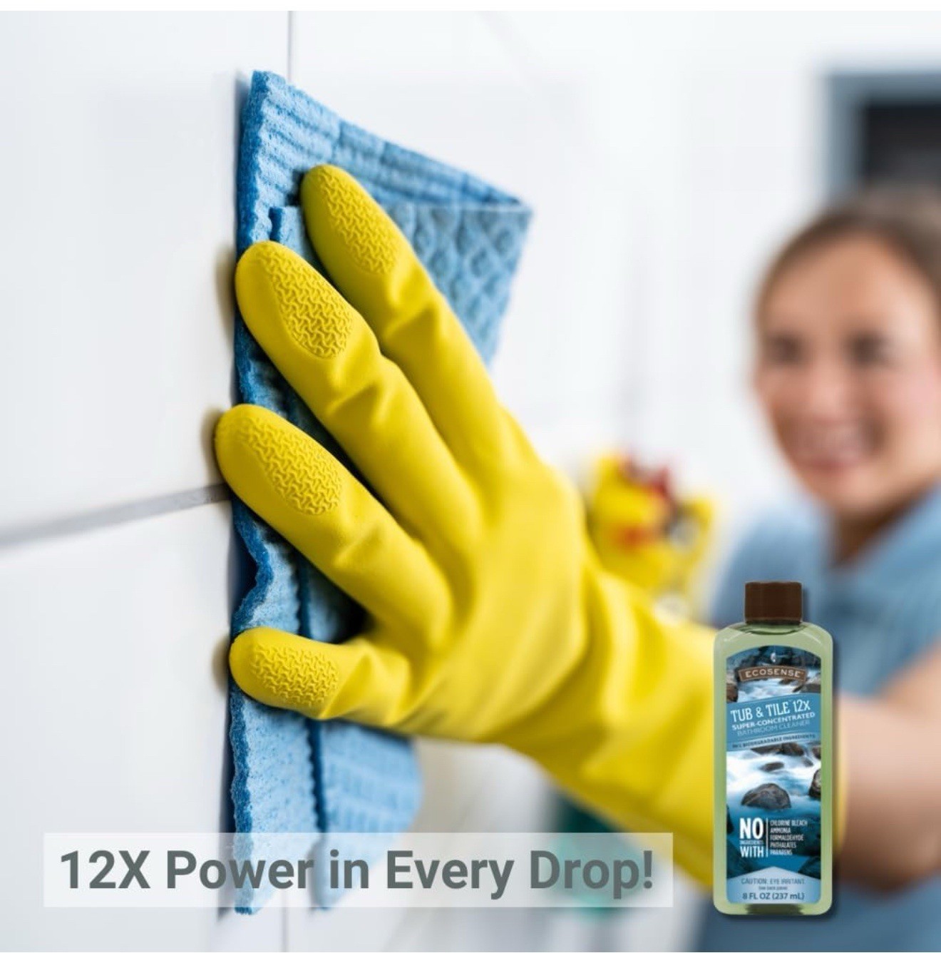 Melaleuca Ecosense TUB & TILE 12x Super Concentrated Bathroom Cleaner & Sprayer