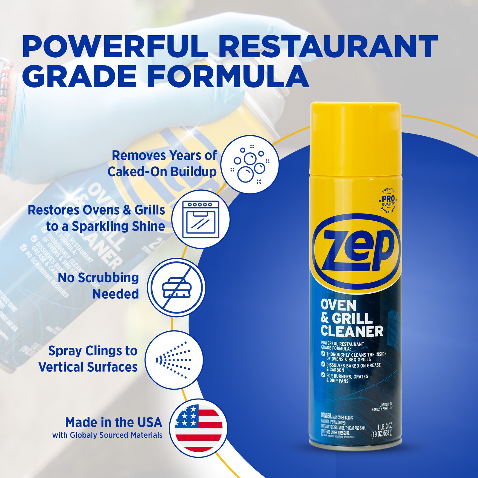 Zep Heavy-Duty Oven and Grill Cleaner ZUOVGR (12)