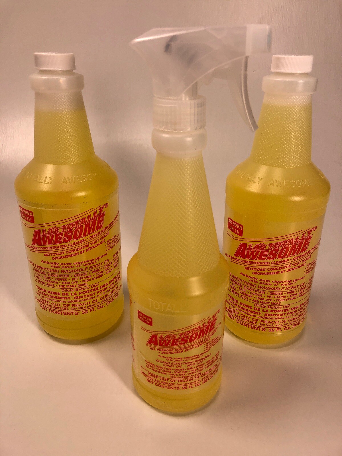 LA’s Totally Awesome All-Purpose Concentrated Cleaner 20 oz. (2)Refills, 32 oz.