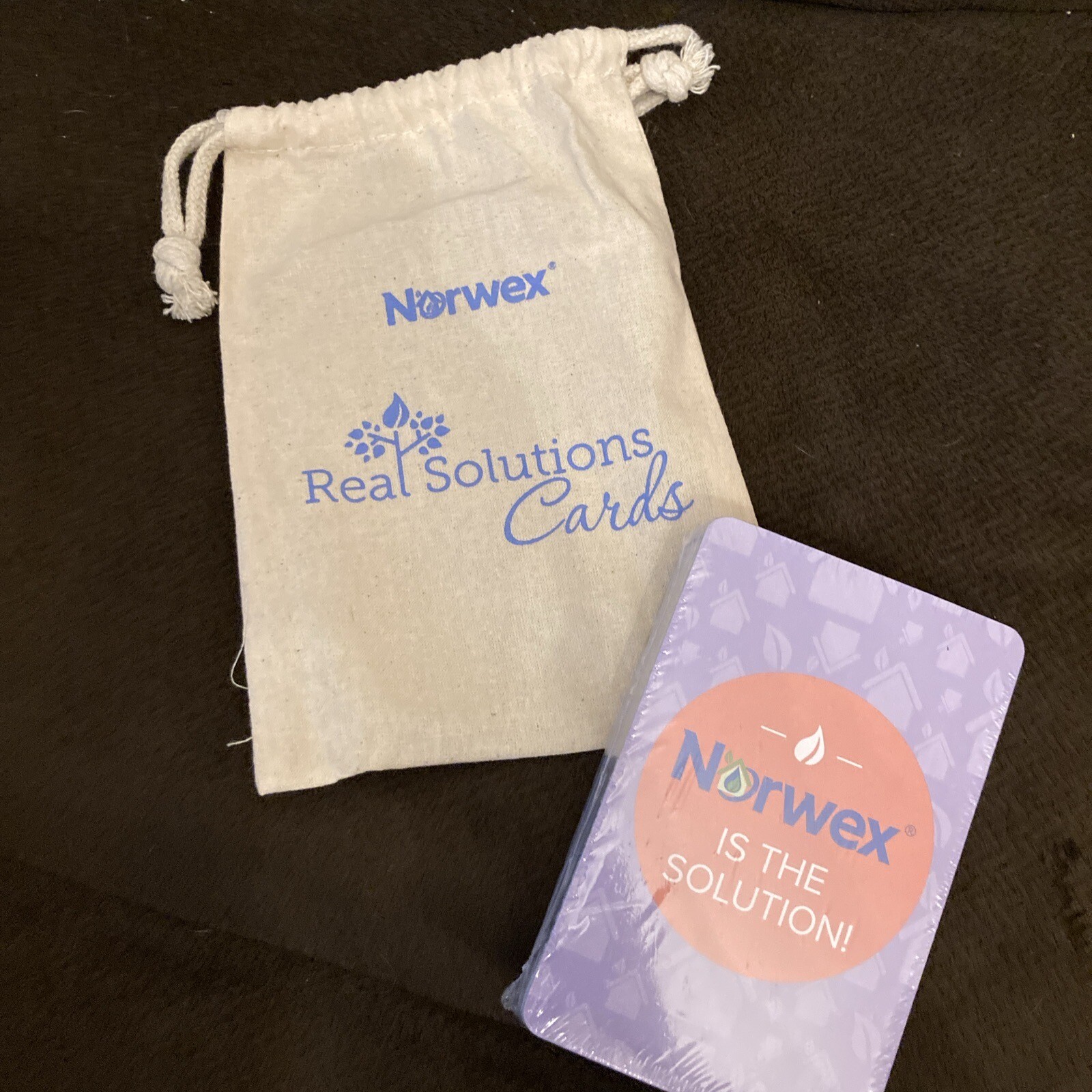 Norwex Consultant Business Supplies Real Solutions Cards Set Party Activity