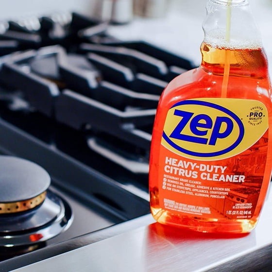 Zep Heavy-Duty Citrus Degreaser and Cleaner – 24 oz (Case of 2) ECZUCIT242