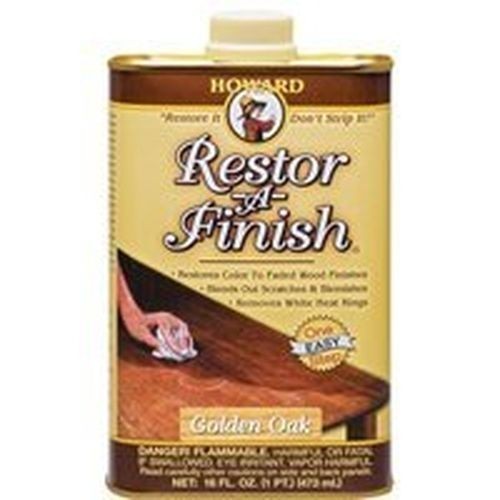 NEW HOWARD RF3016 RESTOR-A-FINISH GOLDEN OAK WOOD FURNITURE FINISH RESTORER