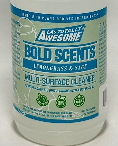 3 PACK- LA’s Totally Awesome Plant-Based Cleaner Removes Grease & Grime 24 Oz