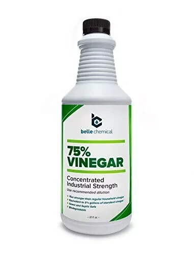 75% Pure Vinegar – Concentrated Industrial Grade 32oz