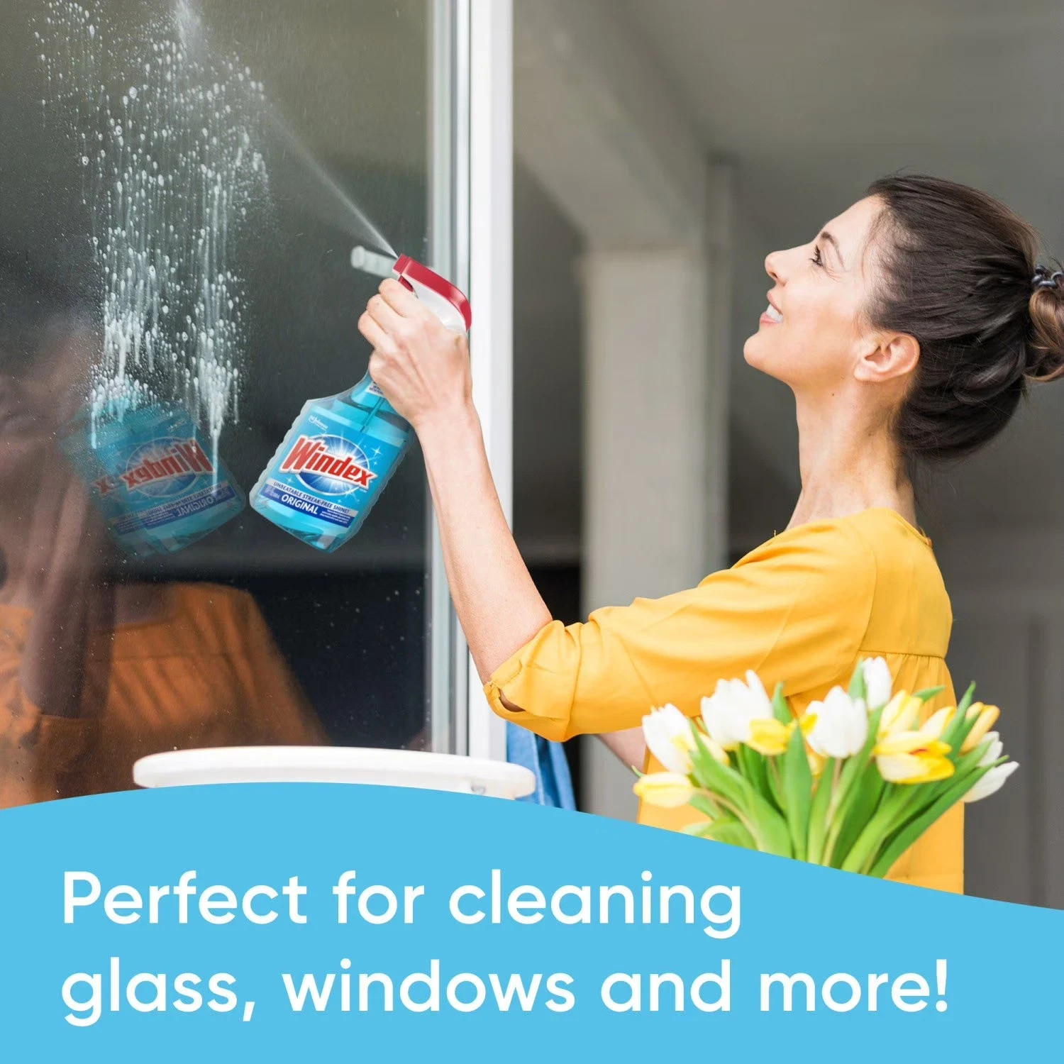 Windex Original Glass & More Surface Cleaner Trigger Spray – 946ml