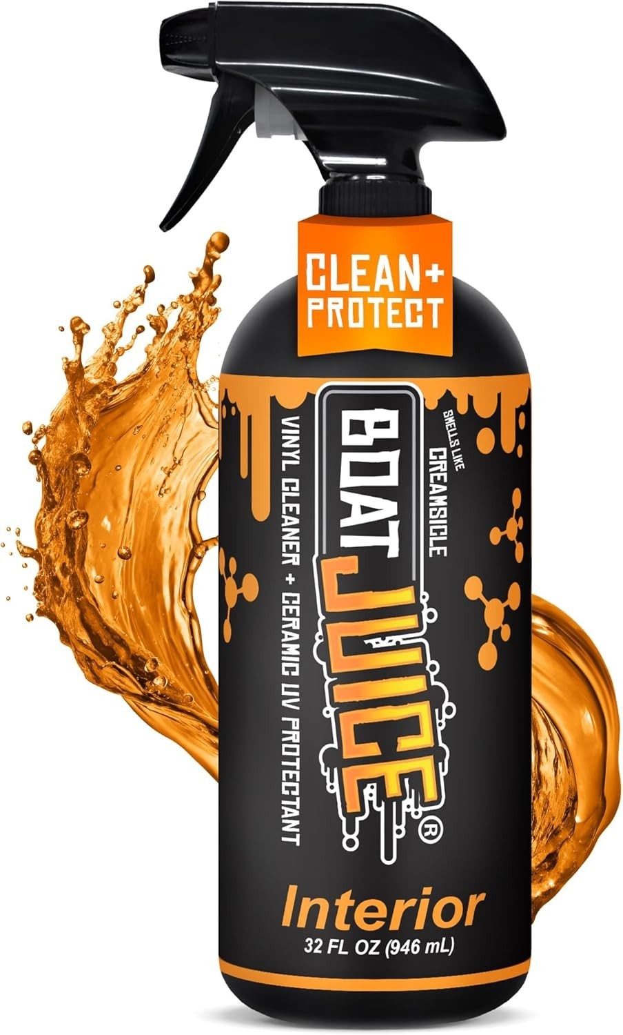 Boat Juice 2in1 Interior Boat Cleaner & Protectant Spray | Vinyl Boat Seat
