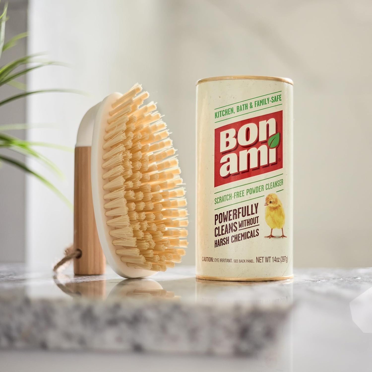 Powder Cleanser for Kitchens & Bathrooms – All Types of Surfaces, Cleans Grime &