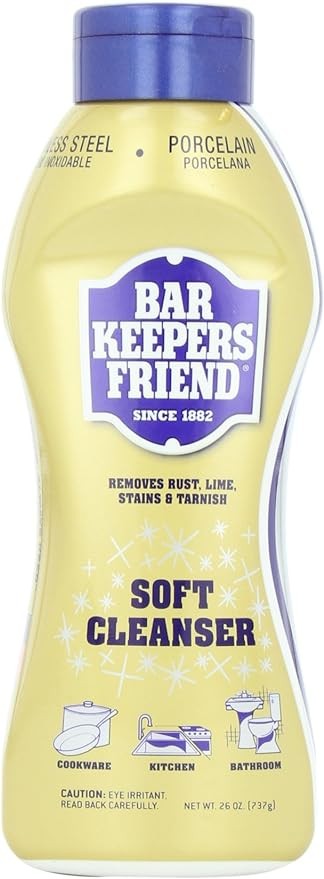 Bar Keepers Friend Soft Cleanser, 26 oz Squeeze Bottle