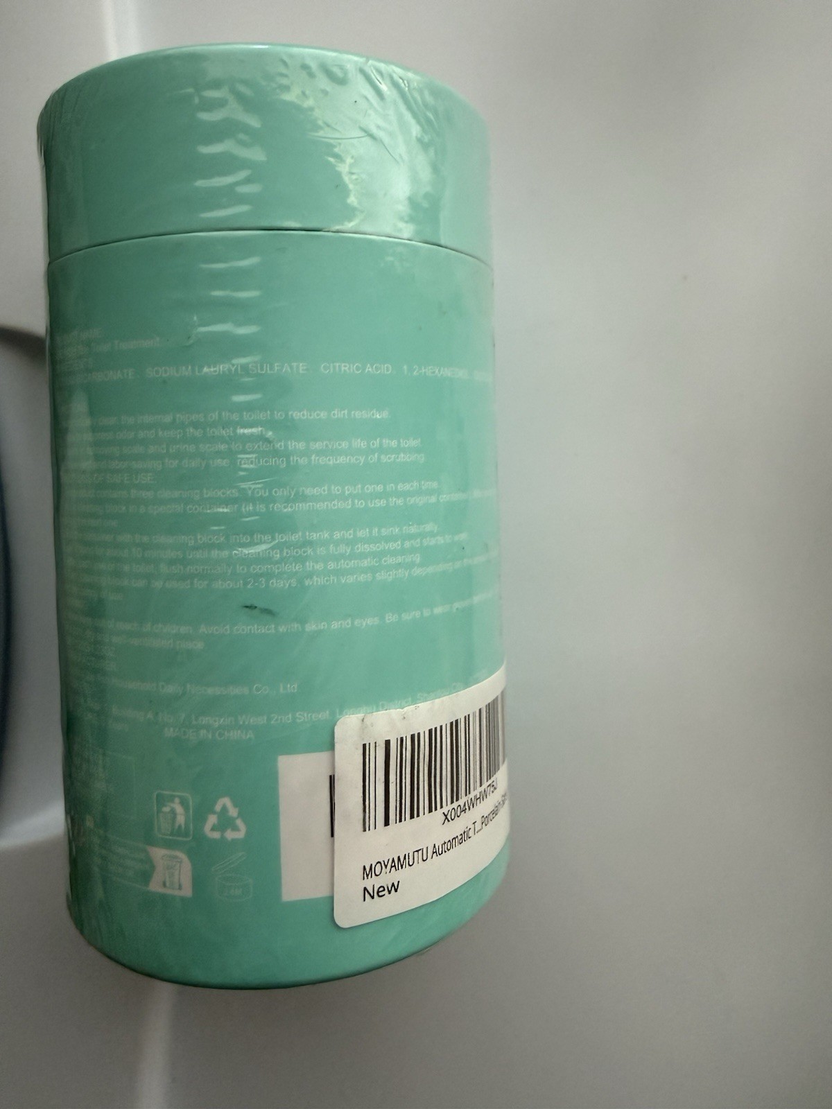 Jue Fish Toilet Treatment Solid Block Prevents Toilet Water Stains 120g