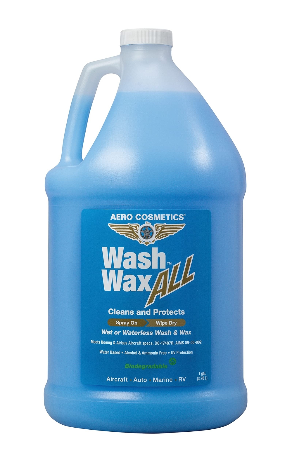 Wet or Waterless Car Wash Wax 128 fl. oz. Aircraft Quality for your Car, RV, …