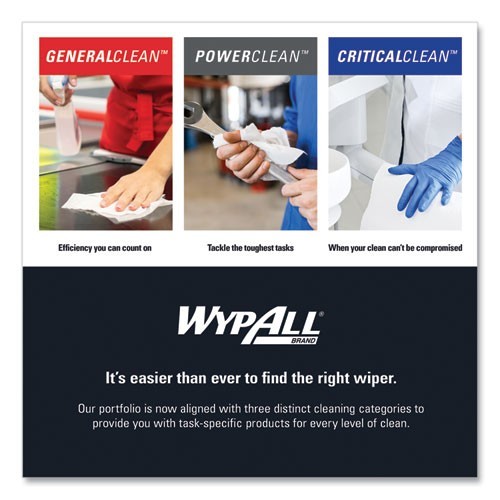 WypAll Clean ProScrub Wipes, Cloth, 9.5×12, Citrus, 75/Bucket, 6 Buckets/Carton