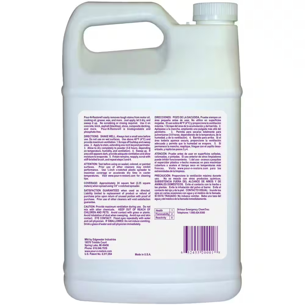 1 Gal. Oil Stain Remover