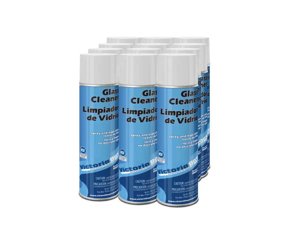 Victoria Bay Glass Cleaner Aerosol 19 FLOZ