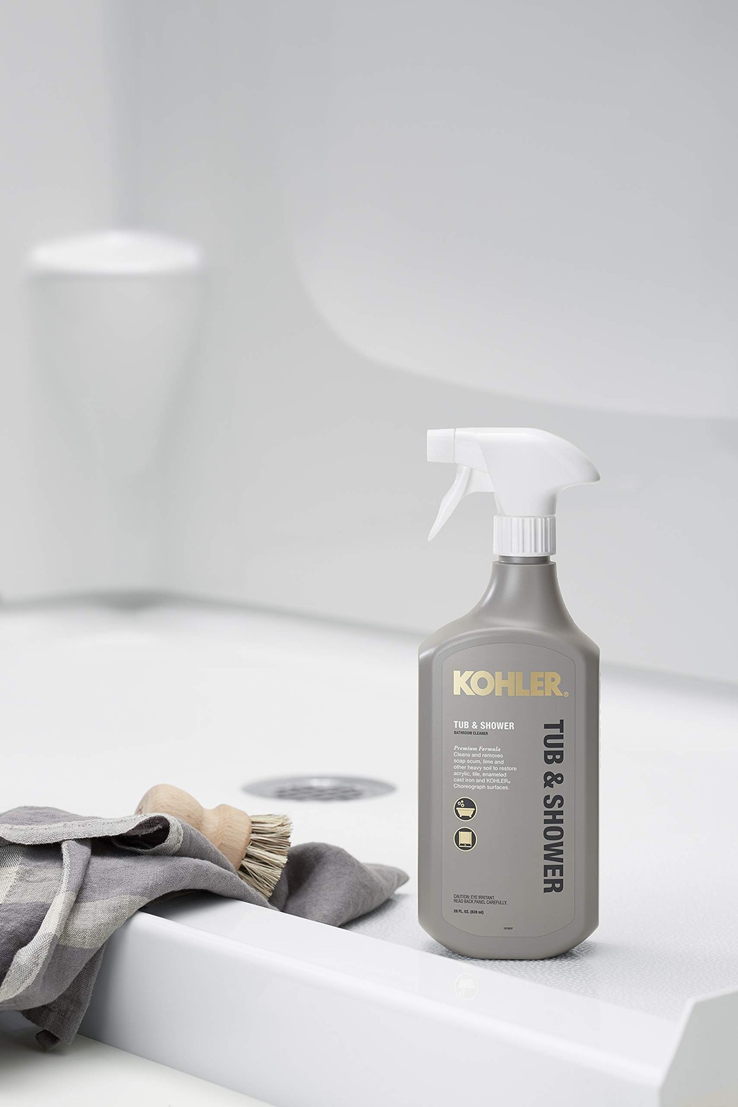 Kohler K-EC23732-NA Tub and Shower Cleaner Bathroom Cleaner 28 FL Oz