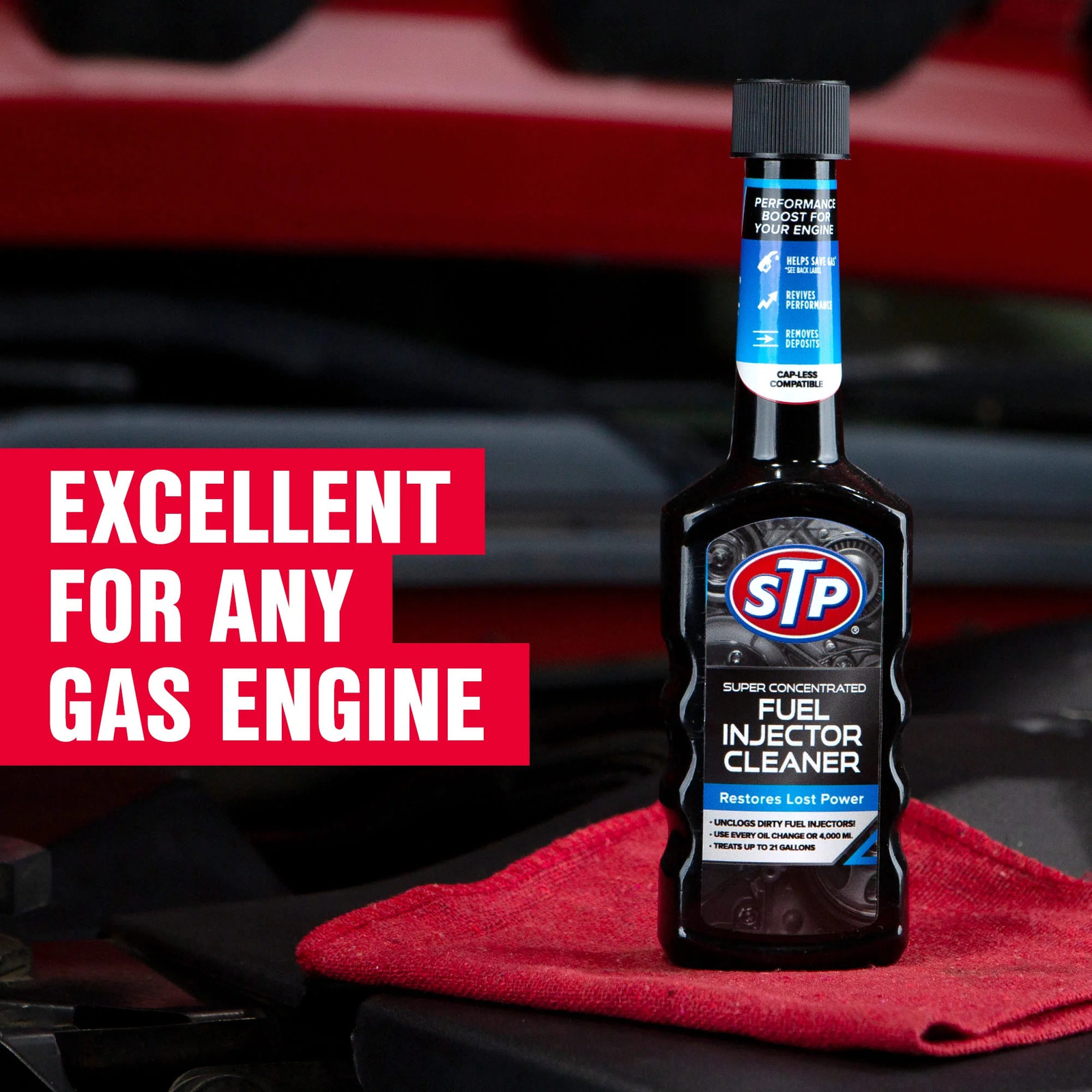 Engine Fuel Injector Cleaner High Strength 5.25oz Treatment Additive