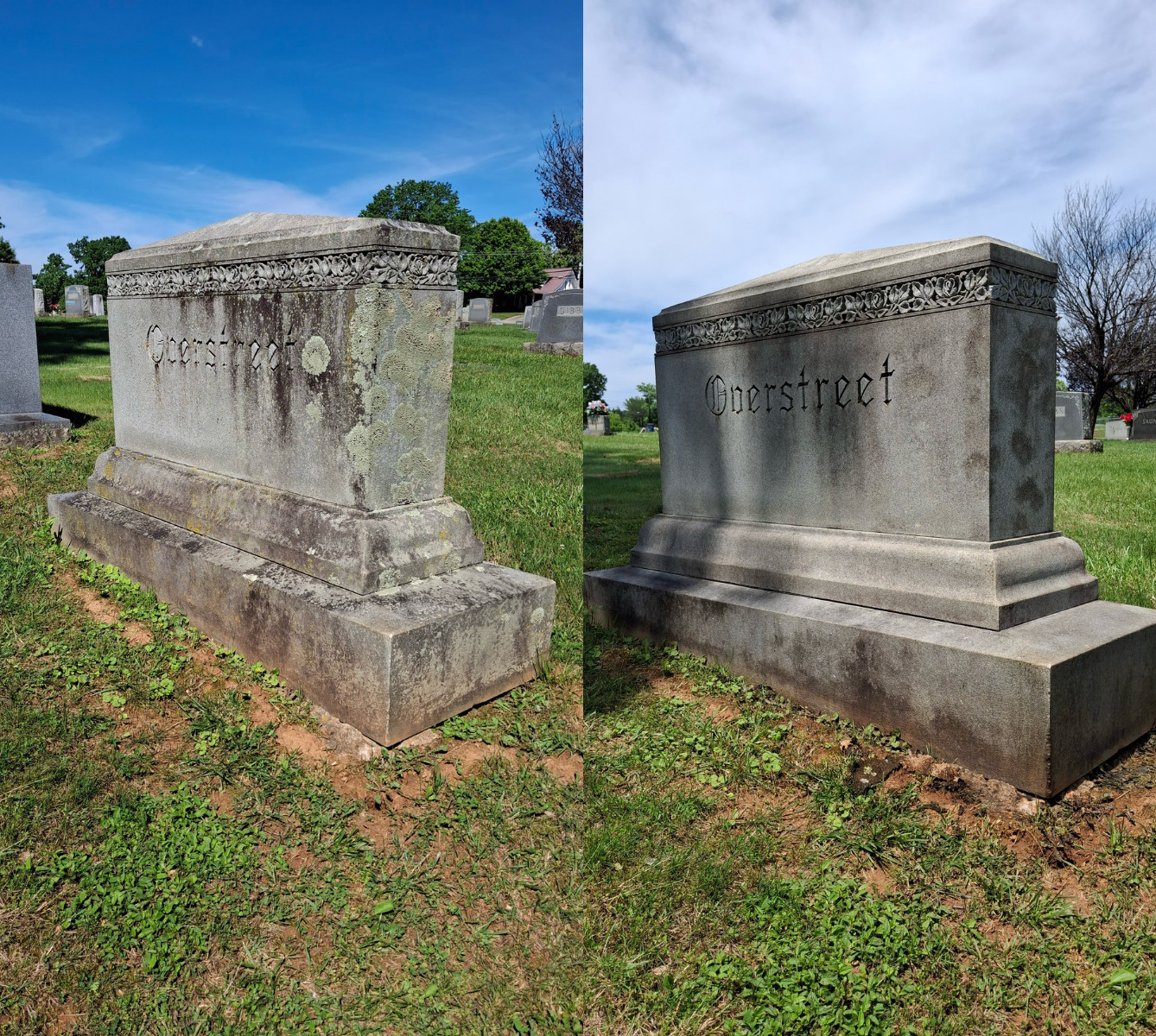 Endurance Gravestone & Monument Cleaner – 1 Quart (Spray Bottle)