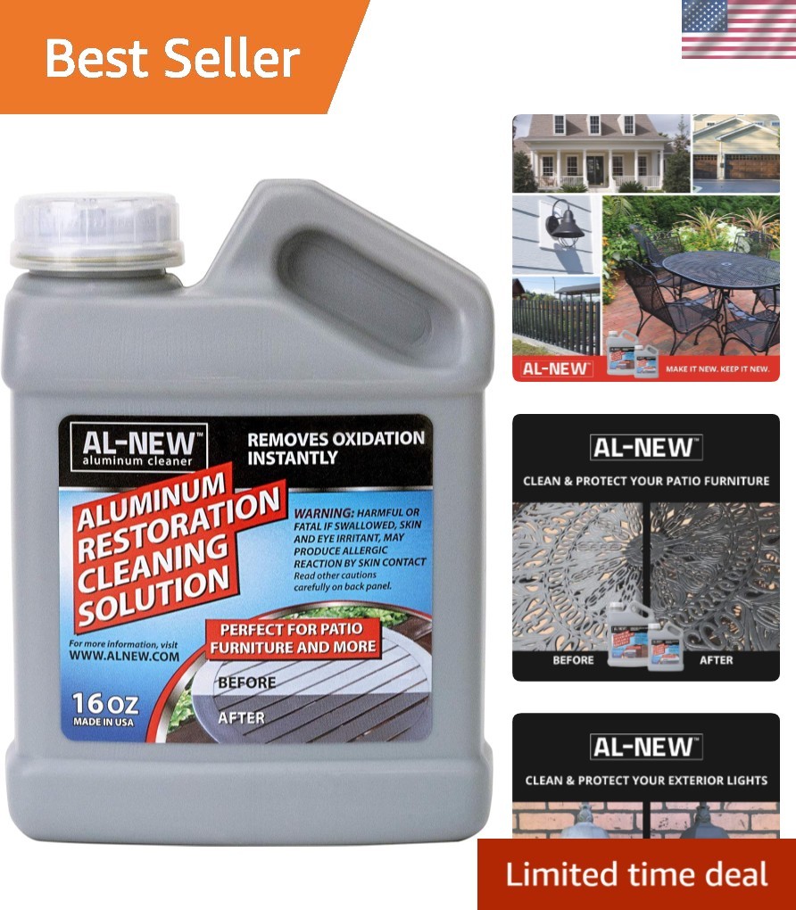 Aluminum Restoration Cleaning Solution | Clean & Restore Patio Furniture, Sta…