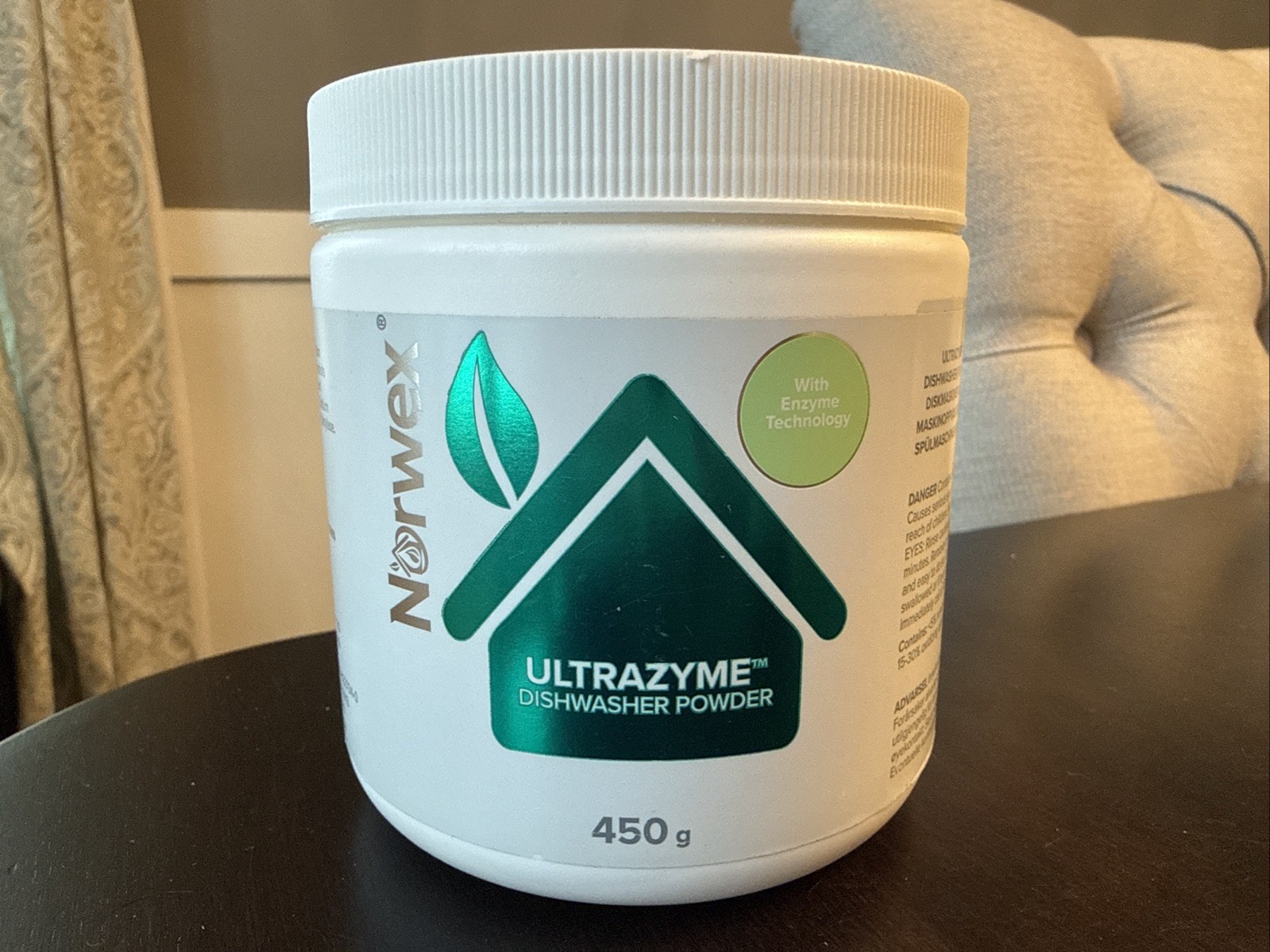 Norwex Ultrazyme Dishwasher Powder 450 g Best By: 4/2028 Open