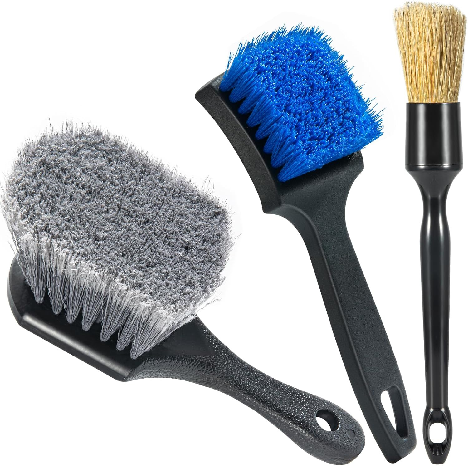 Tire Brushes for Cleaning Tires, Car Wheel Brushes for Cleaning Wheels, Rim Clea