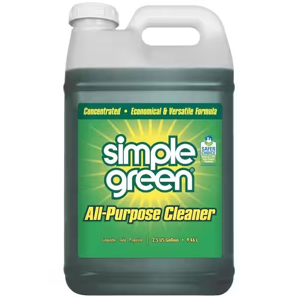 Simple Green 2.5 Gallon. All-Purpose Cleaner Concentrate & Eco Formula Sassafras