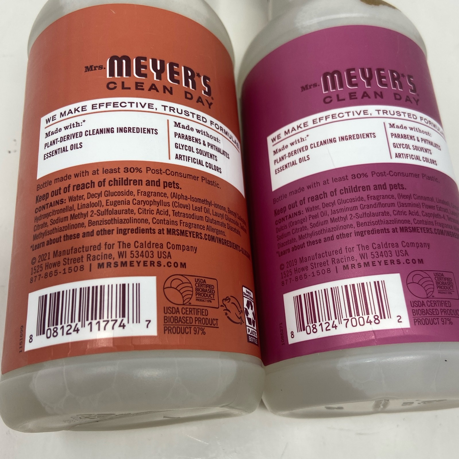 Mrs. Meyer’s Multi-Surface Cleaner 2-Pack Fall Leaves + Mum 16oz