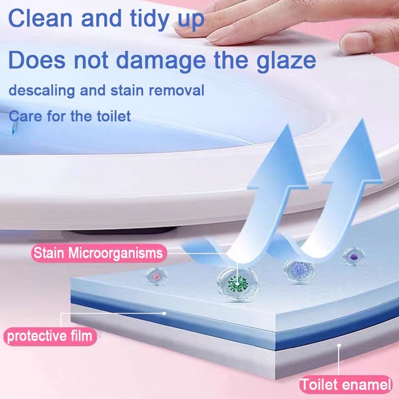 Toilet Cleaning Tablets – Deep Stain Removal&Long-Lasting Freshness,Ocean Fresh
